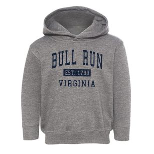 Bull Run Virginia Classic Established Toddler Hoodie
