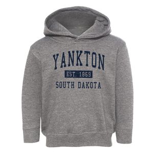 Yankton South Dakota Classic Established Toddler Hoodie