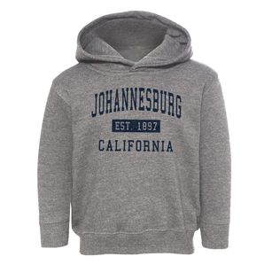 Johannesburg California Classic Established Toddler Hoodie