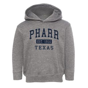 Pharr Texas Classic Established Toddler Hoodie