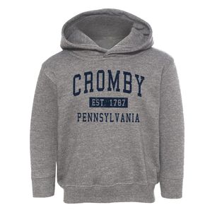 Cromby Pennsylvania Classic Established Toddler Hoodie