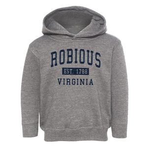 Robious Virginia Classic Established Toddler Hoodie