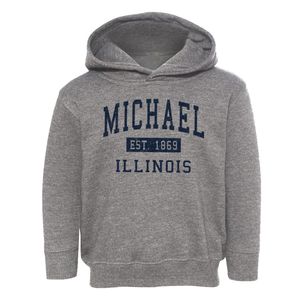 Michael Illinois Classic Established Toddler Hoodie