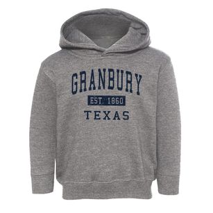 Granbury Texas Classic Established Toddler Hoodie