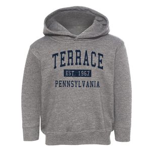 Terrace Pennsylvania Classic Established Toddler Hoodie