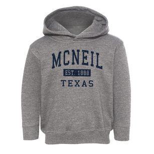 Mcneil Texas Classic Established Toddler Hoodie
