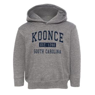 Koonce South Carolina Classic Established Toddler Hoodie
