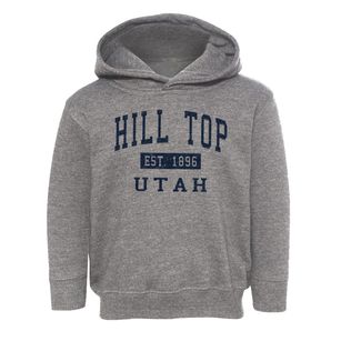 Hill Top Utah Classic Established Toddler Hoodie
