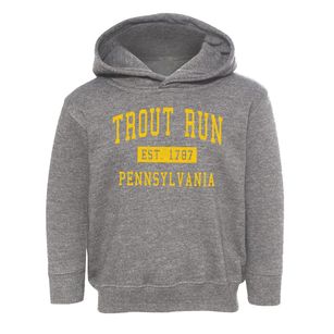 Trout Run Pennsylvania Classic Established Toddler Hoodie