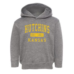 Hutchins Kansas Classic Established Toddler Hoodie