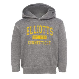 Elliotts Connecticut Classic Established Toddler Hoodie