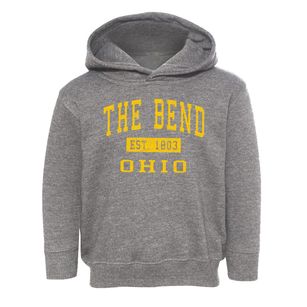 The Bend Ohio Classic Established Toddler Hoodie
