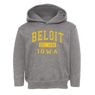Beloit Iowa Classic Established Toddler Hoodie