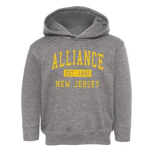 Alliance New Jersey Classic Established Toddler Hoodie