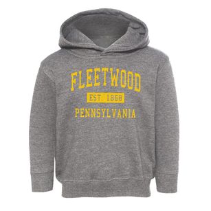 Fleetwood Pennsylvania Classic Established Toddler Hoodie