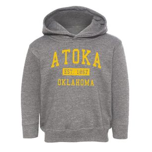 Atoka Oklahoma Classic Established Toddler Hoodie