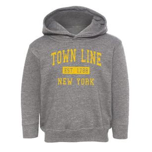 Town Line New York Classic Established Toddler Hoodie