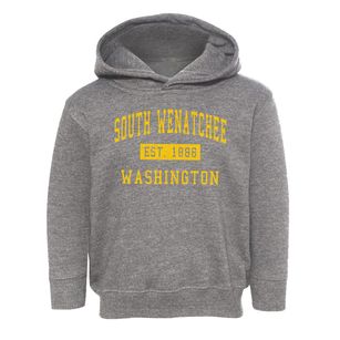 South Wenatchee Washington Classic Established Toddler Hoodie
