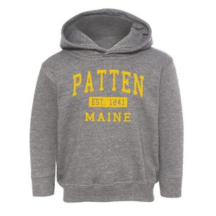 Patten Maine Classic Established Toddler Hoodie