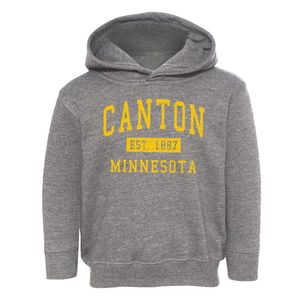 Canton Minnesota Classic Established Toddler Hoodie
