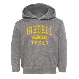 Iredell Texas Classic Established Toddler Hoodie