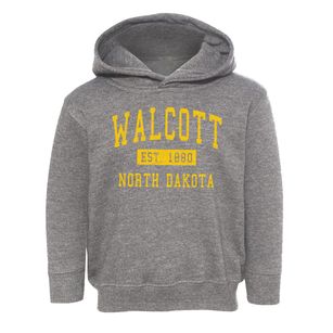 Walcott North Dakota Classic Established Toddler Hoodie