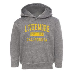 Livermore California Classic Established Toddler Hoodie