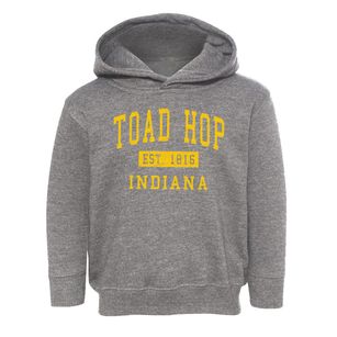 Toad Hop Indiana Classic Established Toddler Hoodie