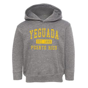 Yeguada Puerto Rico Classic Established Toddler Hoodie