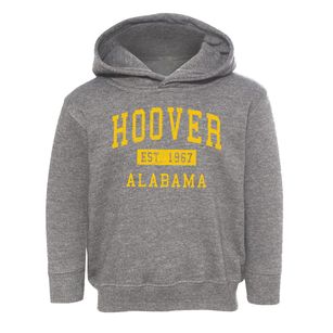 Hoover Alabama Classic Established Toddler Hoodie