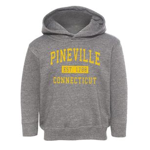 Pineville Connecticut Classic Established Toddler Hoodie