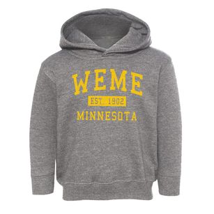 Weme Minnesota Classic Established Toddler Hoodie