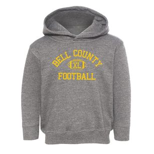 Bell County Homeschool Classic Football Toddler Hoodie