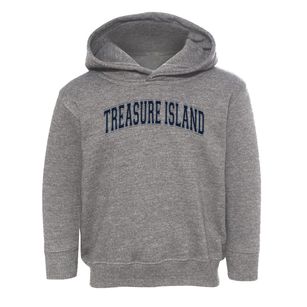 Treasure Island Elementary School Varsity Arch Toddler Hoodie