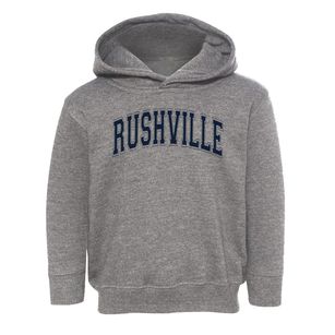 Rushville Consolidated High School Varsity Arch Toddler Hoodie
