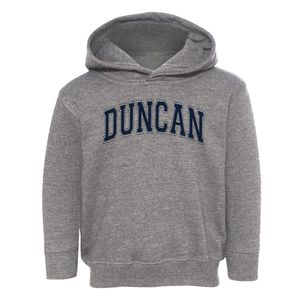 Duncan Elementary Varsity Arch Toddler Hoodie