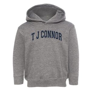 T J Connor Elementary School Varsity Arch Toddler Hoodie