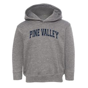 Pine Valley Elementary School Varsity Arch Toddler Hoodie