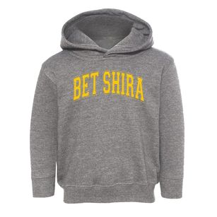 Bet Shira Early Childhood Center Varsity Arch Toddler Hoodie