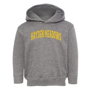 Hayden Meadows Elementary School Varsity Arch Toddler Hoodie