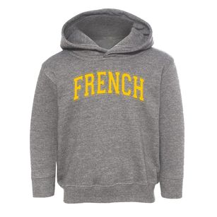 French International School Varsity Arch Toddler Hoodie