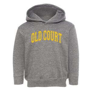 Old Court Middle School Varsity Arch Toddler Hoodie