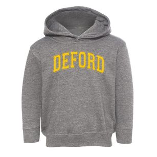 Deford Elementary School Varsity Arch Toddler Hoodie