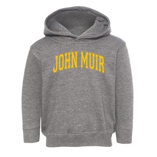 John Muir Elementary School Varsity Arch Toddler Hoodie