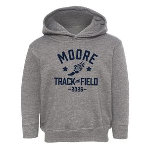 Moore Middle School Track and Field Toddler Hoodie