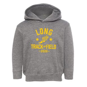 Long Middle School Track and Field Toddler Hoodie