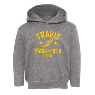 Travis Middle School Track and Field Toddler Hoodie