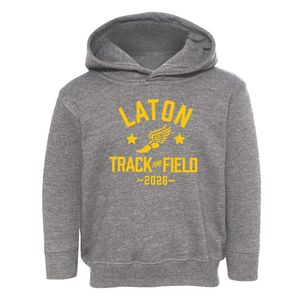 Laton Elementary School Track and Field Toddler Hoodie