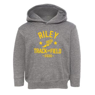 Riley Elementary School Track and Field Toddler Hoodie