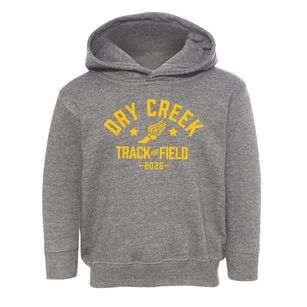 Dry Creek Elementary School Track and Field Toddler Hoodie